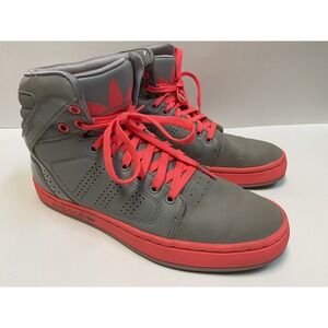 Adidas Originals AdiHigh EXT Women's Size 7 Sneakers Shoes Gray/Pink  GOOD